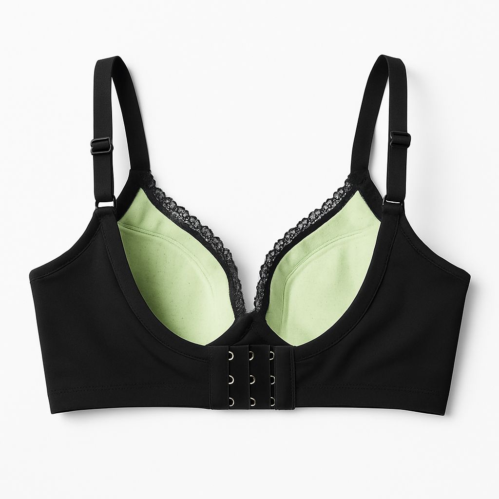 Lace Bralette with Charm Detail